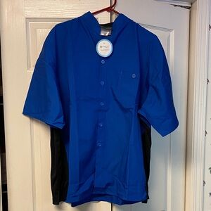 Blue and Black Chef Coat